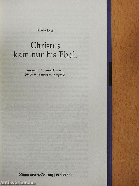 Christus kam nur bis Eboli