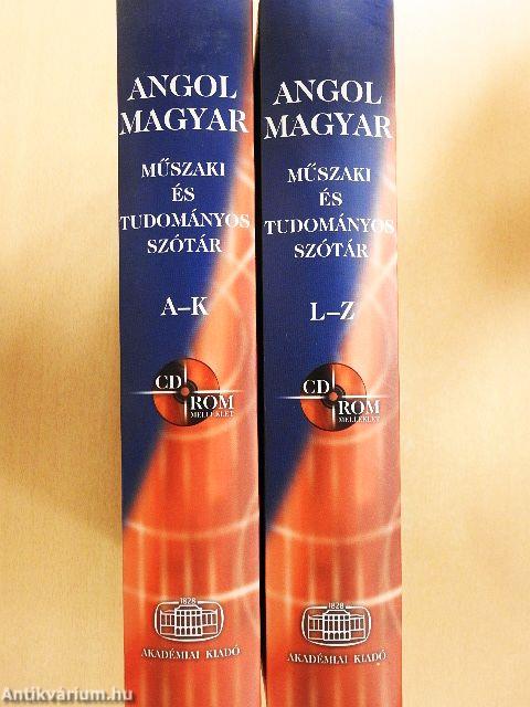 Angol-magyar műszaki és tudományos szótár I-II. 