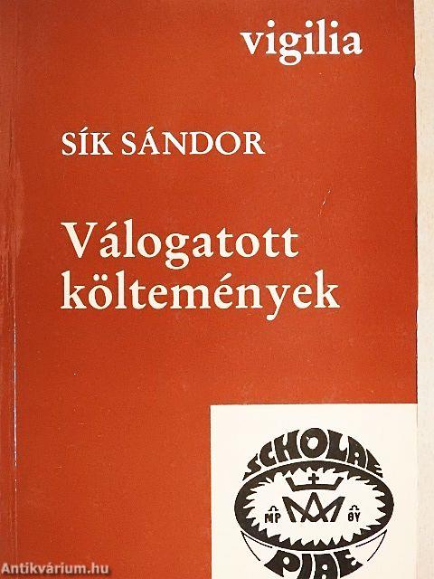 Válogatott költemények