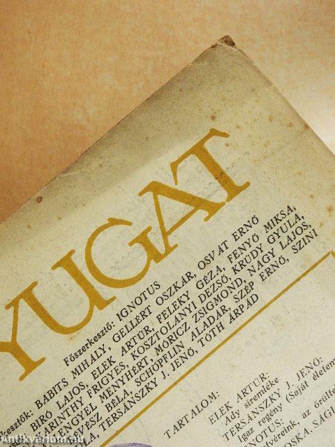 Nyugat 1928. március 1.