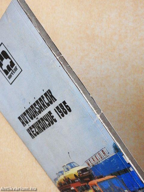 Autóvásárlók kézikönyve 1986