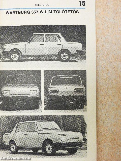 Autóvásárlók kézikönyve 1986