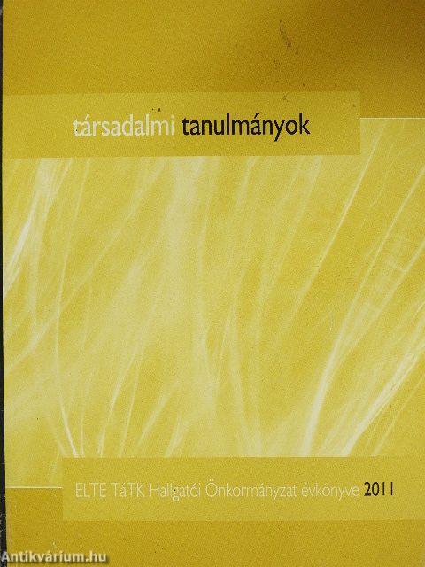 Társadalmi Tanulmányok 2011