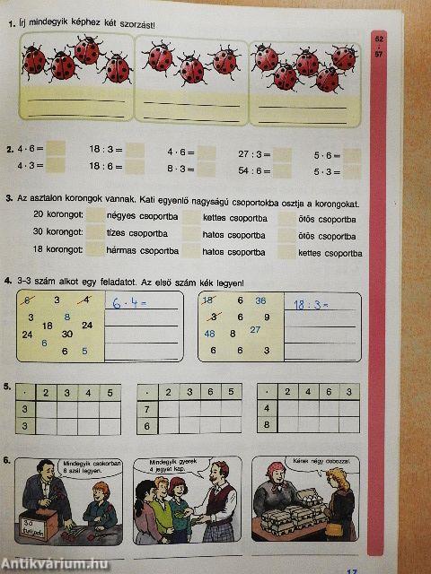 A számok világa 2. munkafüzet