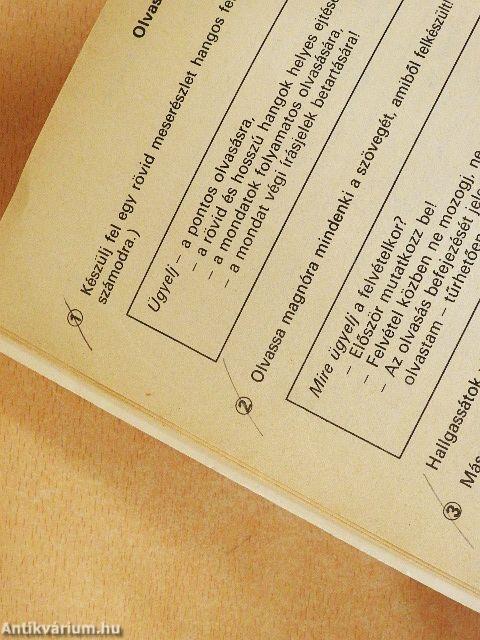 Olvasási munkafüzet az általános iskola 2. osztálya számára 1. rész