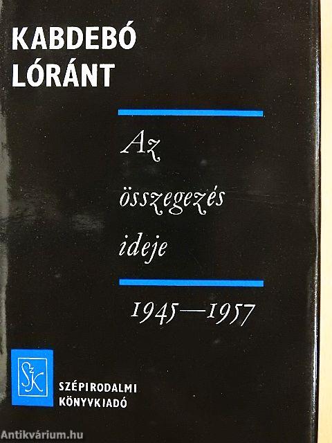 Az összegezés ideje