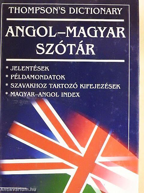 Angol-magyar szótár