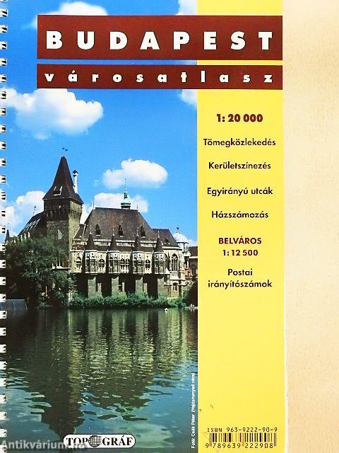 Budapest városatlasz