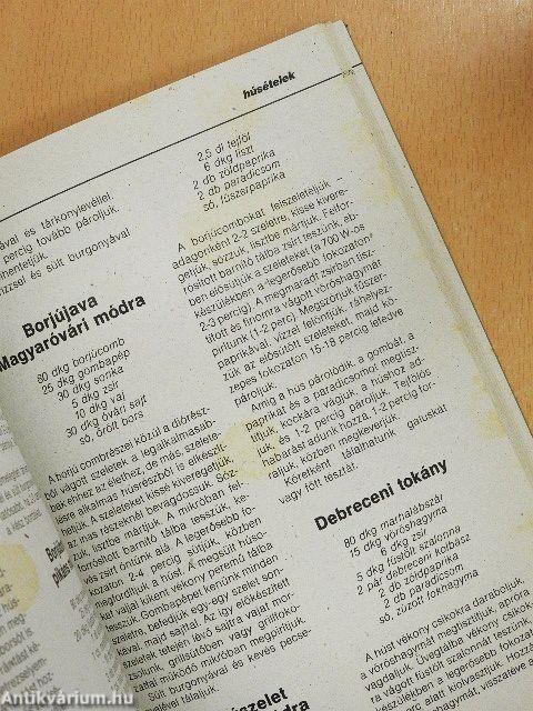 Magyaros ízek mikrohullámmal