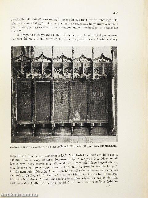 Mátyás király emlékkönyv I-II.