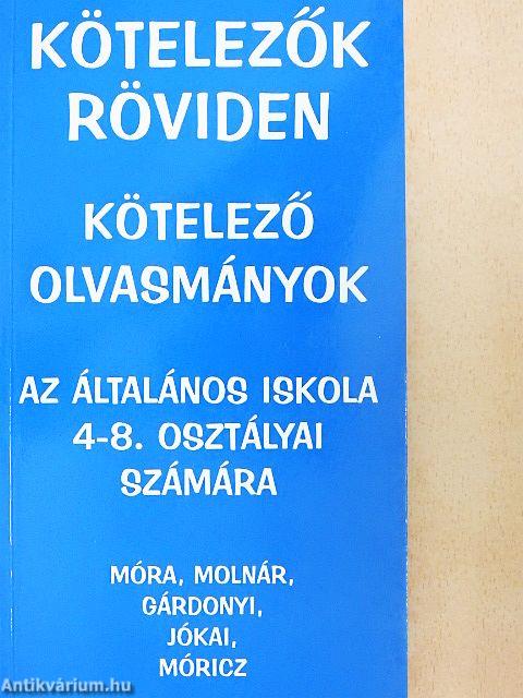 Kötelező olvasmányok