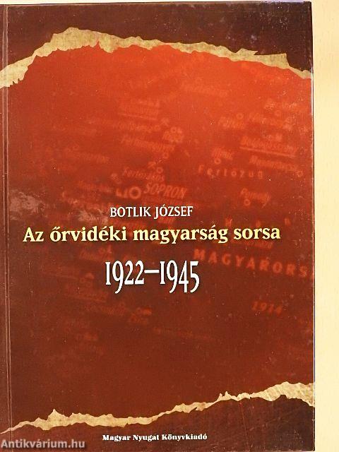 Az őrvidéki magyarság sorsa