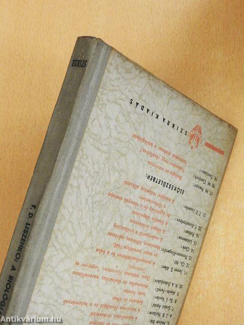 A biológiai tudomány állásáról