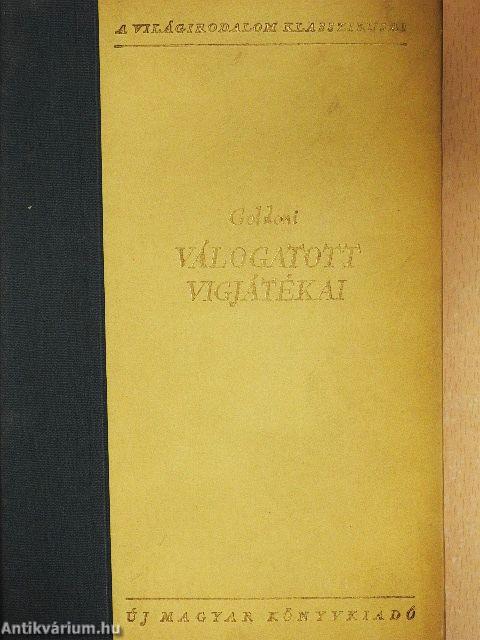 Goldoni válogatott vígjátékai