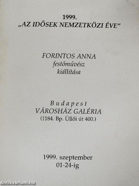 Forintos Anna festőművész kiállítása