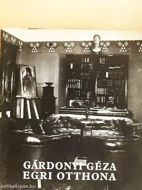 Gárdonyi Géza egri otthona