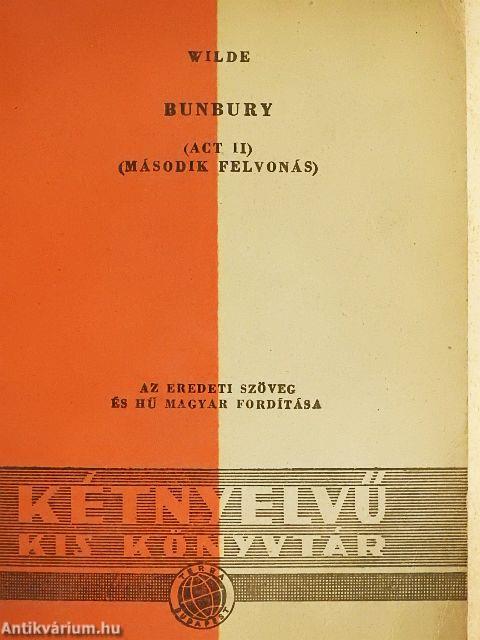 Bunbury (Második felvonás)