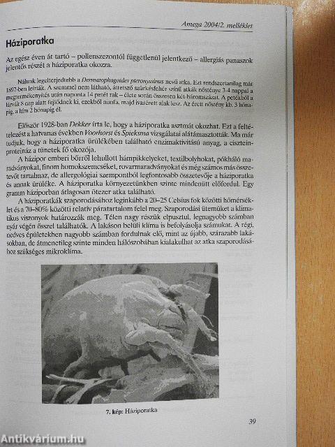 Allergének és allergiák