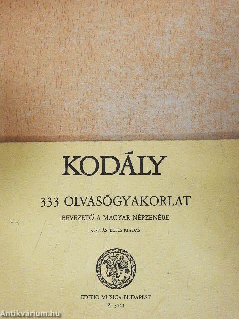 333 olvasógyakorlat