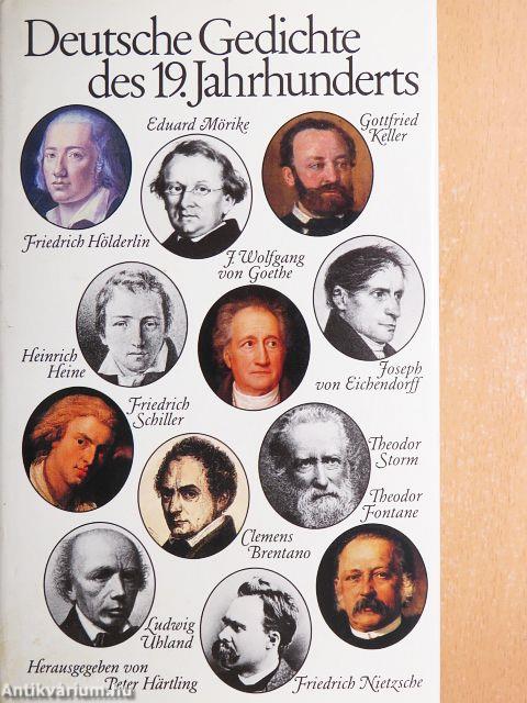 Deutsche Gedichte des 19. Jahrhunderts