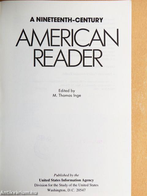 A Nineteenth-Century American Reader