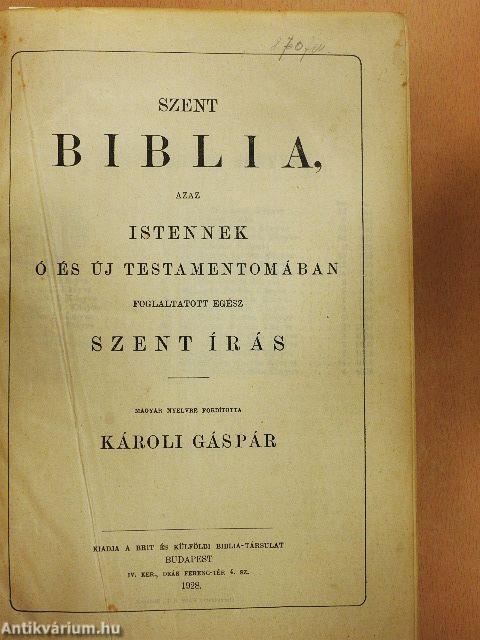 Szent Biblia