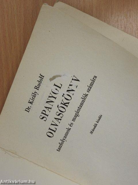 Spanyol olvasókönyv