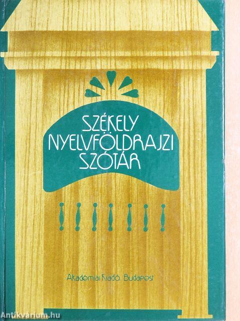 Székely nyelvföldrajzi szótár