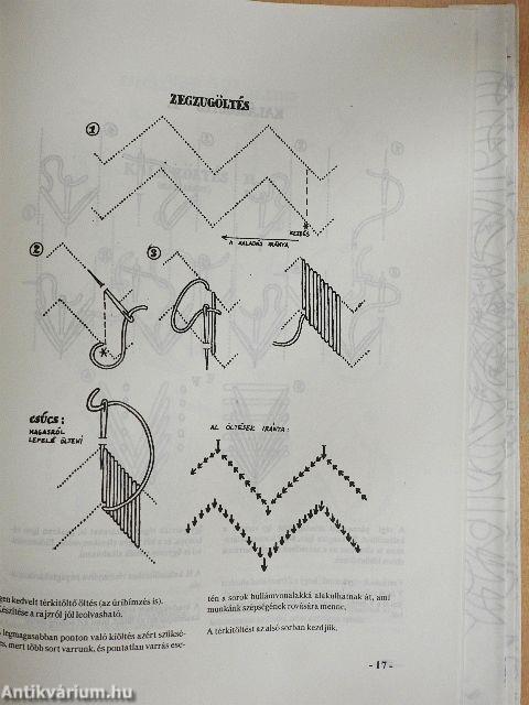Magyar népi hímzések (Hímzőiskola) I-II.