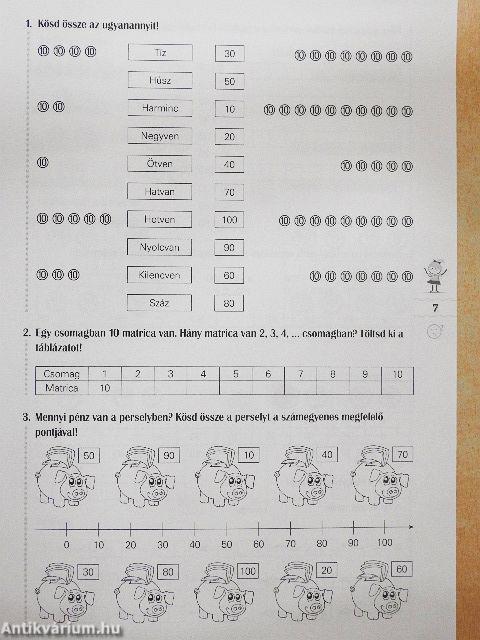 Lépéselőnyben matematikából 2. osztály