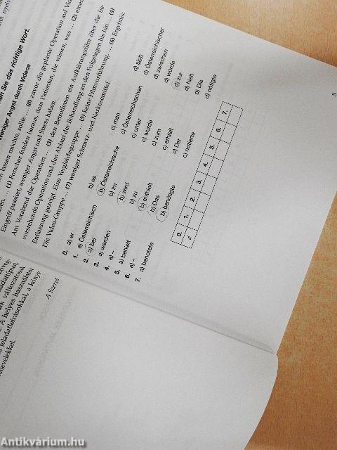 Német írásbeli gyakorlatok - Emelt szint