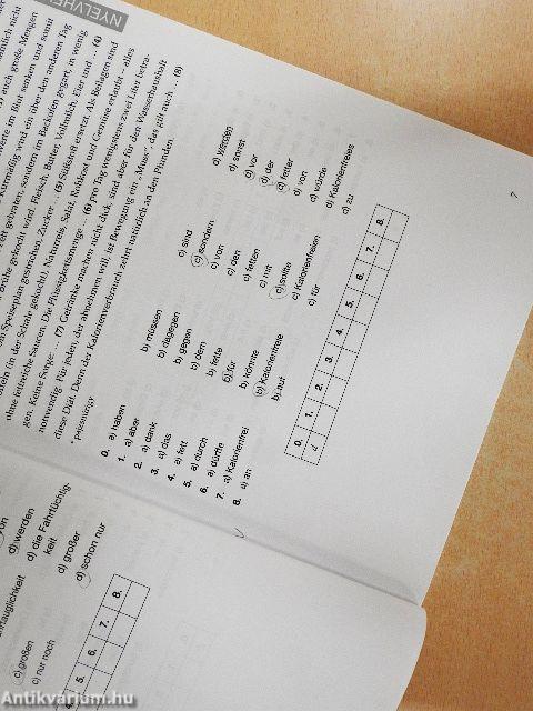 Német írásbeli gyakorlatok - Emelt szint