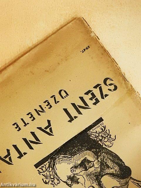 Szent Antal üzenete 1947/5-6.