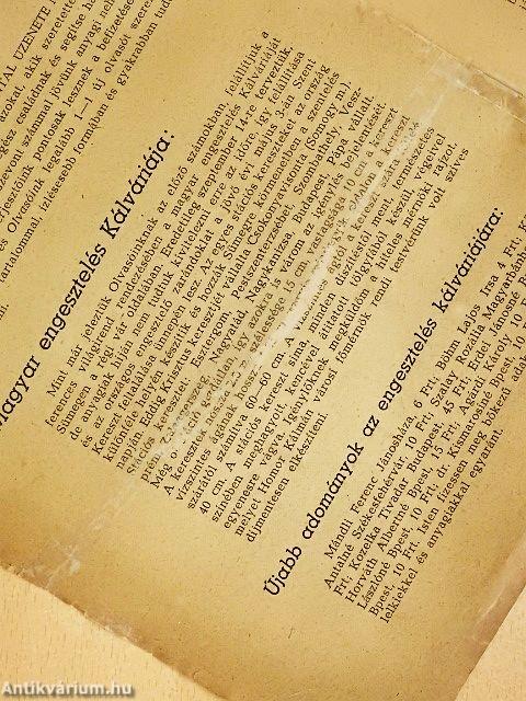 Szent Antal üzenete 1947/5-6.