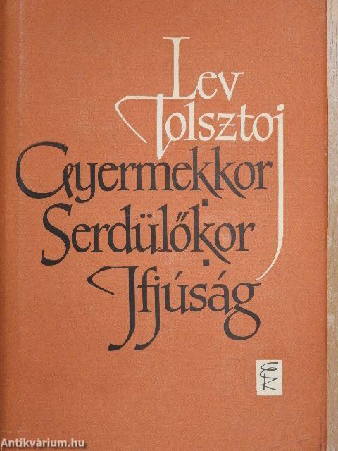 Gyermekkor, serdülőkor, ifjúság