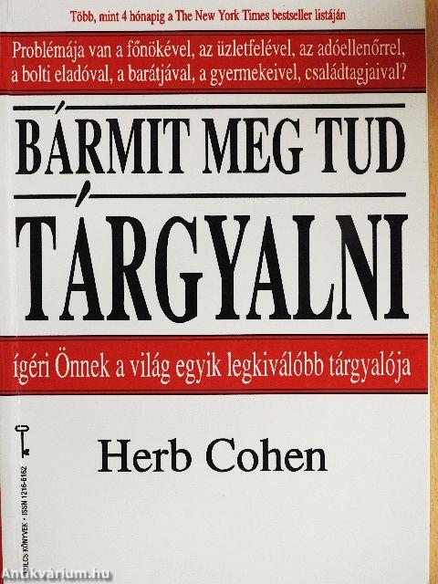 Bármit meg tud tárgyalni