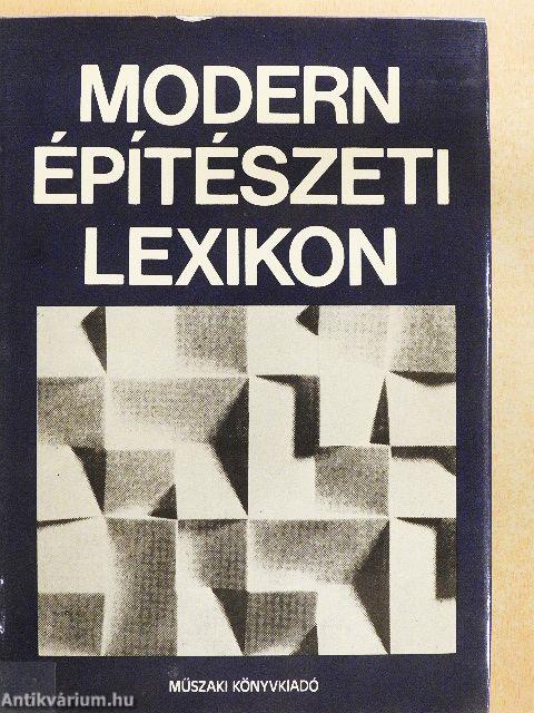 Modern építészeti lexikon