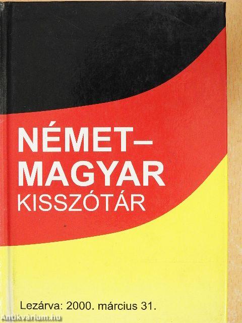 Német-magyar kisszótár