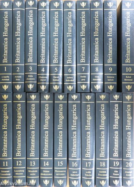 Britannica Hungarica Világenciklopédia 1-20.