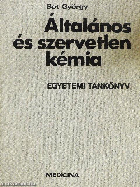 Általános és szervetlen kémia