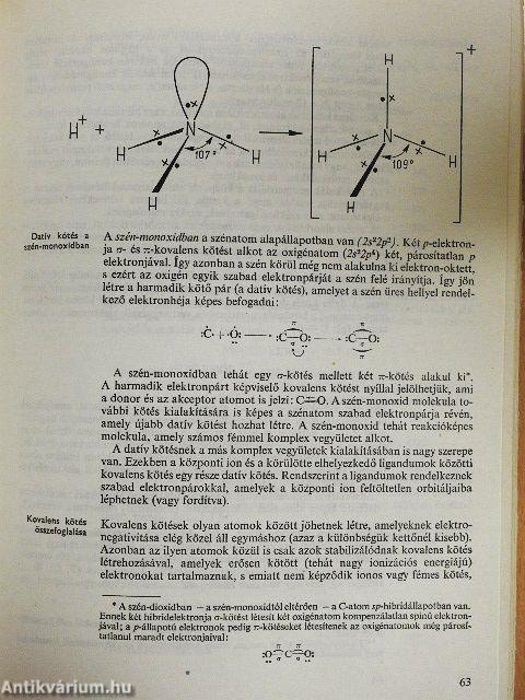 Általános és szervetlen kémia