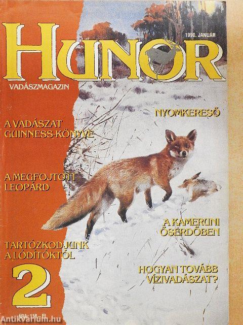 Hunor Vadászmagazin 1990. január
