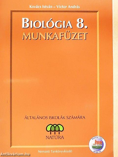 Biológia 8. munkafüzet