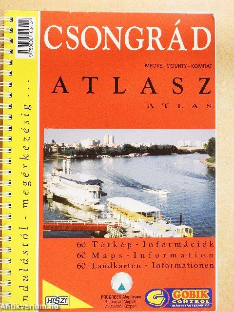 Csongrád megye településének atlasza