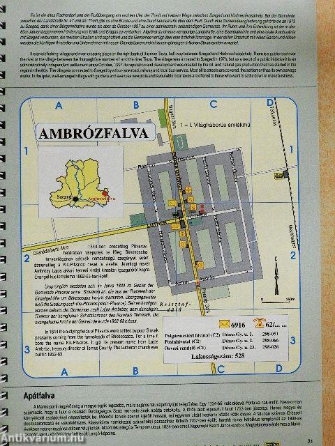 Csongrád megye településének atlasza