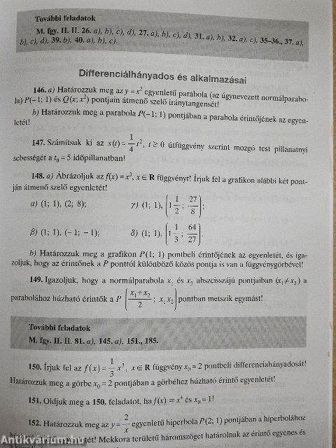 Matematika feladatgyűjtemény 11-12.