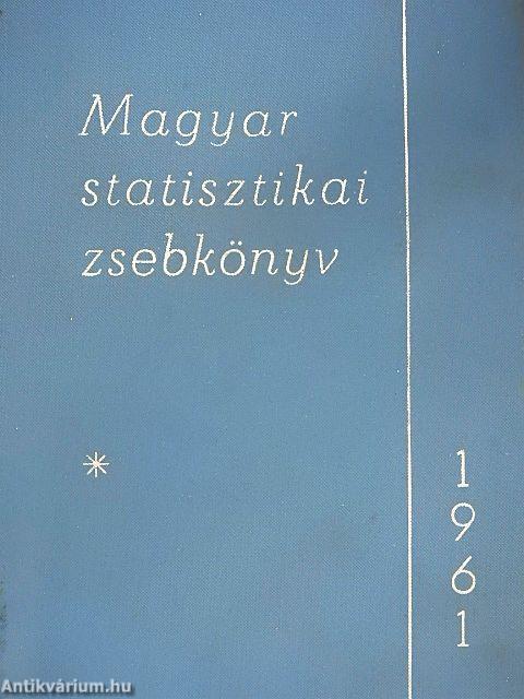 Magyar statisztikai zsebkönyv 1961.