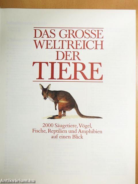 Das grosse Weltreich der Tiere