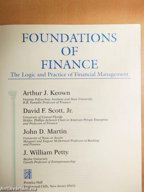 Foundations of Finance