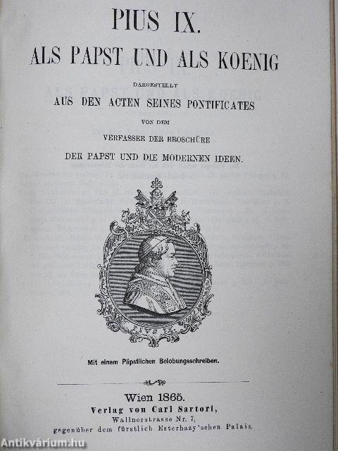 Der Papst und die modernen Ideen I-V./Die Theologie der Schule